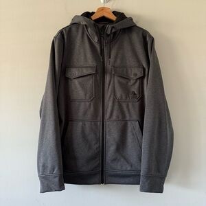 L.L. Bean Traverse Jacket Mens L Slightly Fitted Hooded Thermal Softshell Hiking